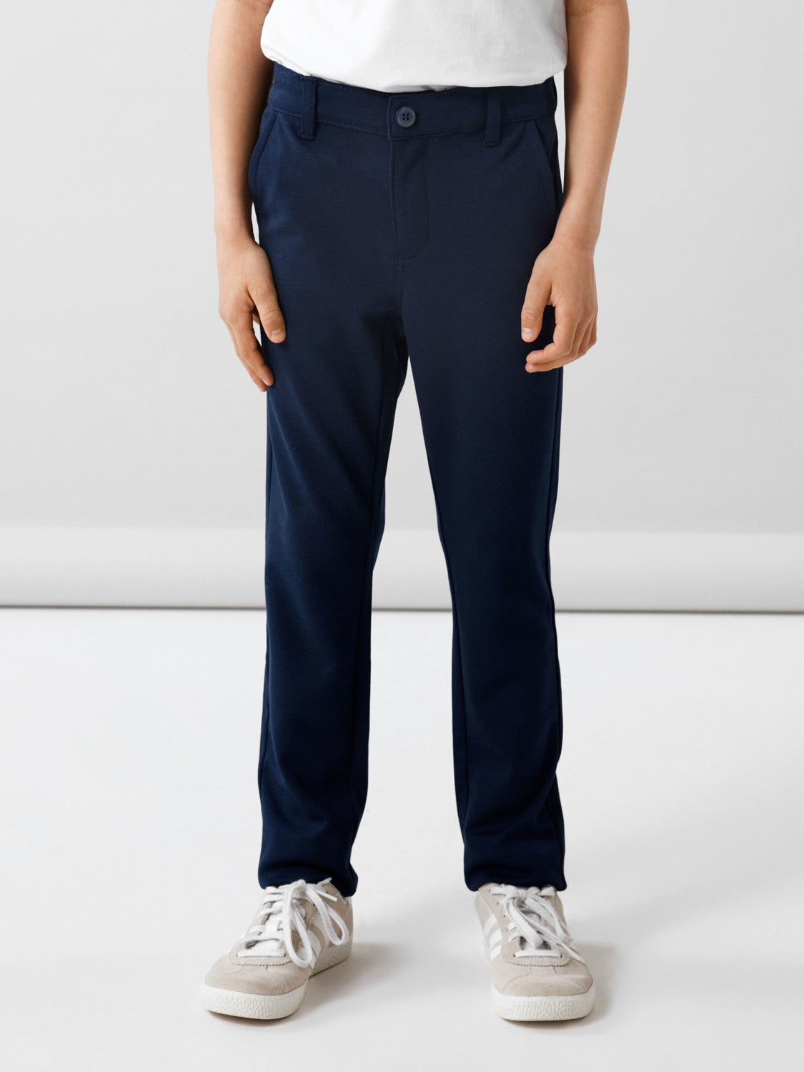 NKMSILAS Trousers - Dark Sapphire